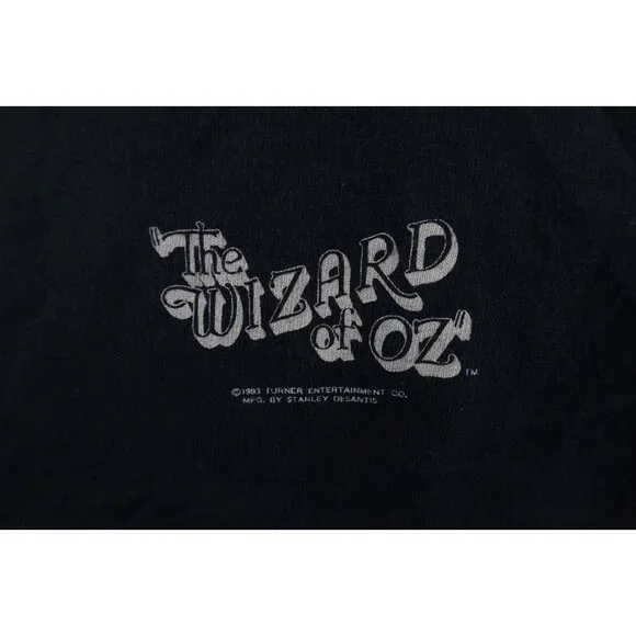 Vintage 90s Stanley Desantis Mens XL The Wizard of Oz Dorothy Shoes T-Shirt USA